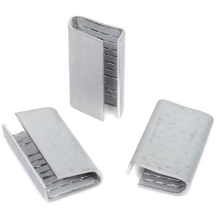 Pac Strapping 5/8 W Serrated Seals, Carton Of 1000 HSS-5A